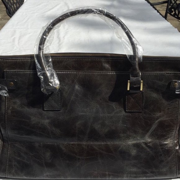 Argentinian Calf Leather**Large Travel Bag $1350 - Picture 2 of 8